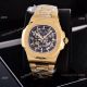 Faux Patek Philippe Nautilus Skeleton Watch Yellow Gold (2)_th.jpg